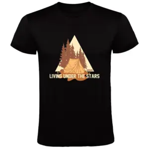 Kruskis Under The Stars T-shirt Met Korte Mouwen Zwart