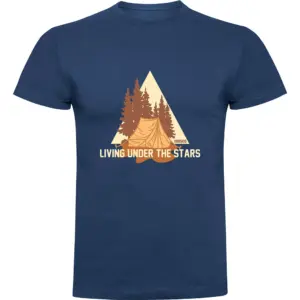 Kruskis Under The Stars T-shirt Met Korte Mouwen Blauw