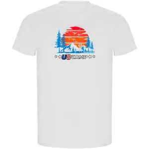 Kruskis Us Camp Eco T-shirt Met Korte Mouwen Wit