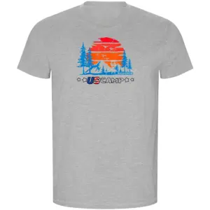Kruskis Us Camp Eco T-shirt Met Korte Mouwen Grijs