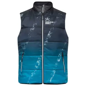 Head Star Vest Race Print / Blac