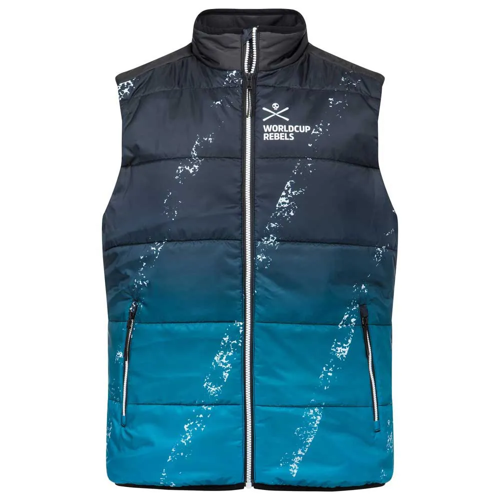 Head Star Vest Race Print / Blac