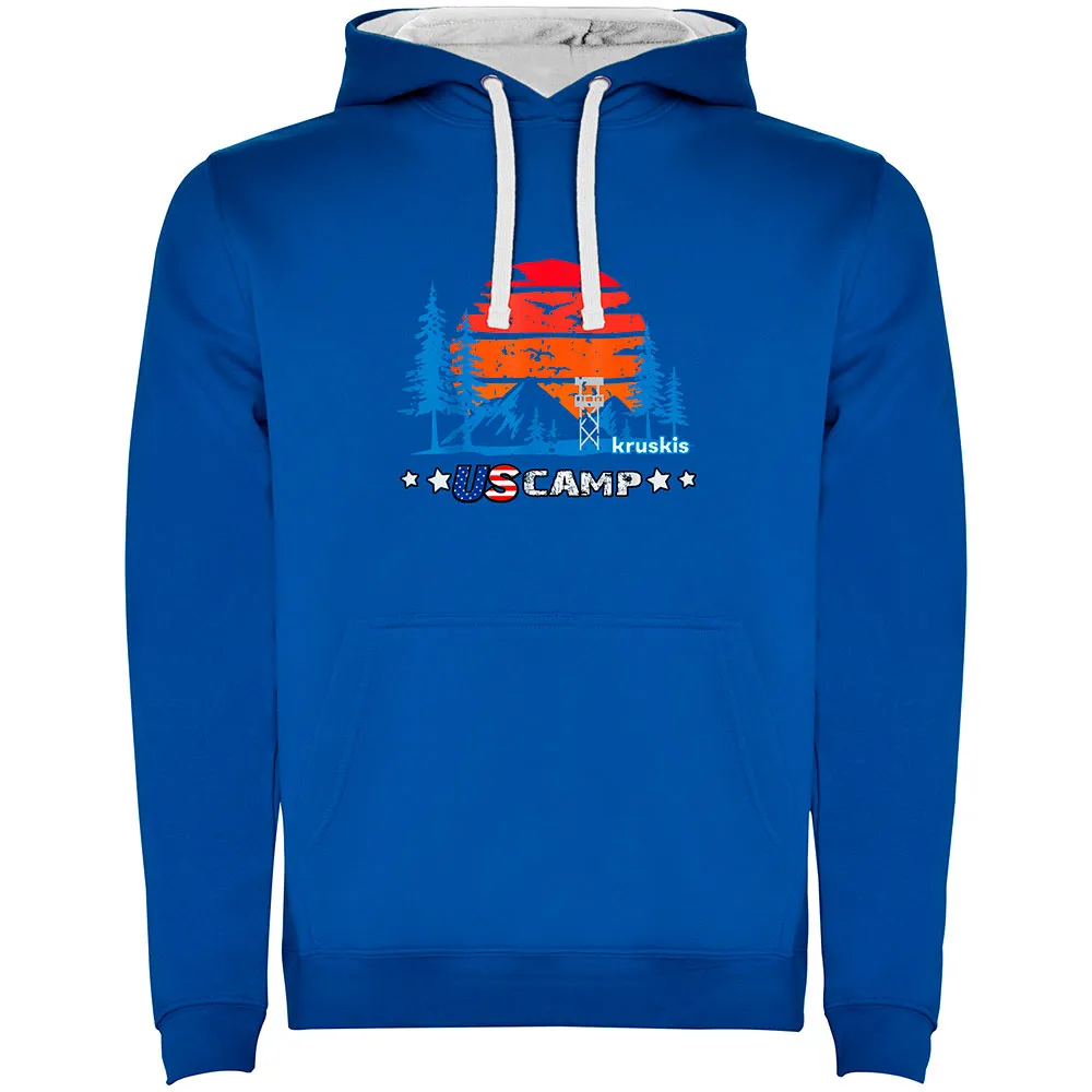 Kruskis Us Camp Hoodie Blauw