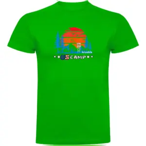 Kruskis Us Camp T-shirt Met Korte Mouwen Groen