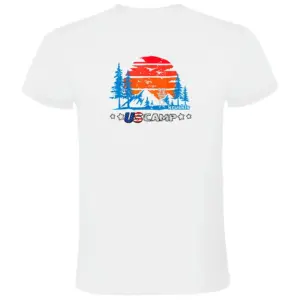 Kruskis Us Camp T-shirt Met Korte Mouwen Wit