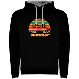 Kruskis Usa Summer Hoodie Zwart