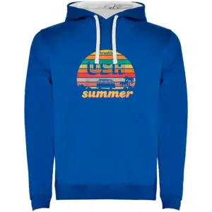 Kruskis Usa Summer Hoodie Blauw
