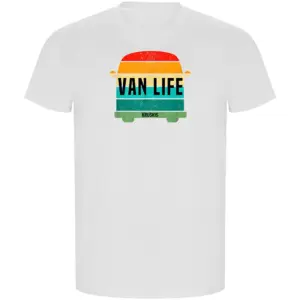 Kruskis Van Life Eco T-shirt Met Korte Mouwen Wit
