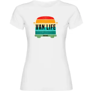 Kruskis Van Life T-shirt Met Korte Mouwen Wit
