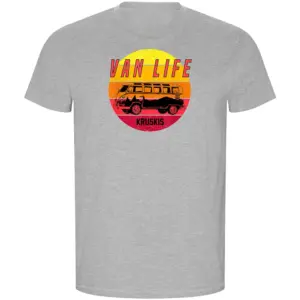 Kruskis Van Life Sunset Eco T-shirt Met Korte Mouwen Grijs