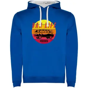 Kruskis Van Life Sunset Hoodie Blauw