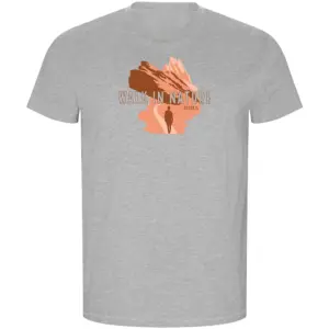 Kruskis Walk In Nature Eco T-shirt Met Korte Mouwen Grijs