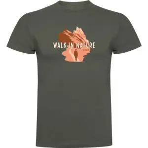 Kruskis Walk In Nature T-shirt Met Korte Mouwen Groen