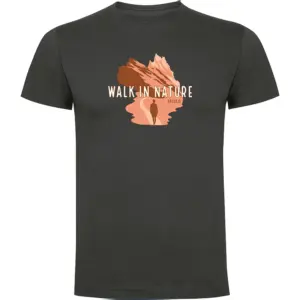 Kruskis Walk In Nature T-shirt Met Korte Mouwen Grijs