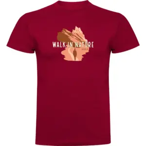Kruskis Walk In Nature T-shirt Met Korte Mouwen Rood