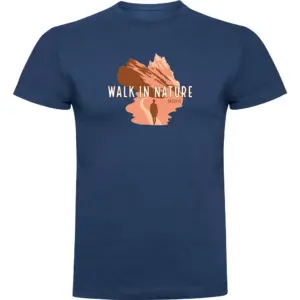 Kruskis Walk In Nature T-shirt Met Korte Mouwen Blauw