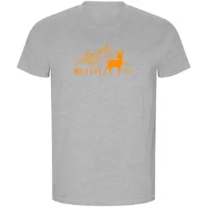 Kruskis Wild Life Eco T-shirt Met Korte Mouwen Grijs