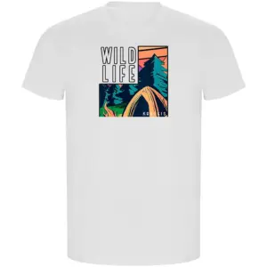 Kruskis Wild Life Frame Eco T-shirt Met Korte Mouwen Wit