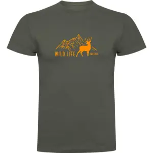 Kruskis Wild Life T-shirt Met Korte Mouwen Groen