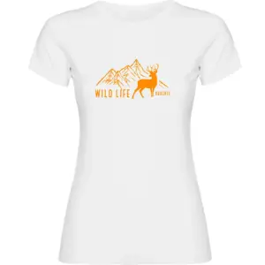 Kruskis Wild Life T-shirt Met Korte Mouwen Wit