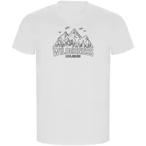 Kruskis Wilderness Eco T-shirt Met Korte Mouwen Wit