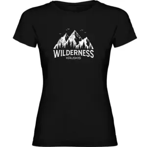 Kruskis Wilderness T-shirt Met Korte Mouwen Zwart