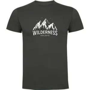Kruskis Wilderness T-shirt Met Korte Mouwen Grijs