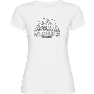 Kruskis Wilderness T-shirt Met Korte Mouwen Wit