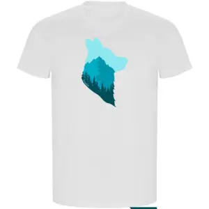 Kruskis Wolf Eco T-shirt Met Korte Mouwen Wit