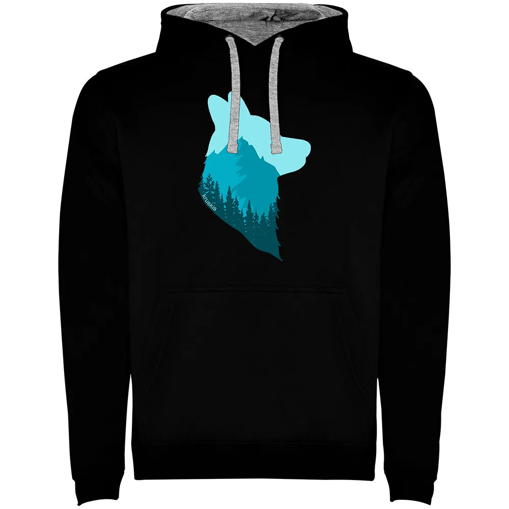 Kruskis Wolf Hoodie Zwart