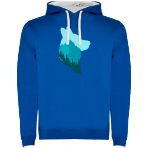 Kruskis Wolf Hoodie Blauw