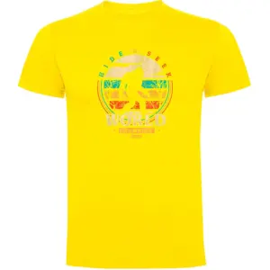 Kruskis Yeti T-shirt Met Korte Mouwen Geel