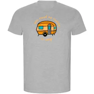 Kruskis You Need No Reason Eco T-shirt Met Korte Mouwen Grijs