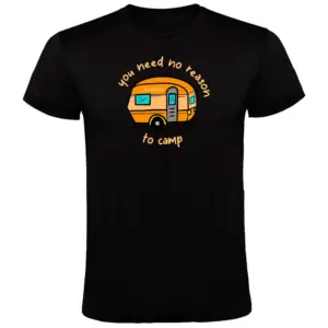 Kruskis You Need No Reason T-shirt Met Korte Mouwen Zwart