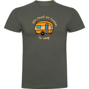 Kruskis You Need No Reason T-shirt Met Korte Mouwen Groen
