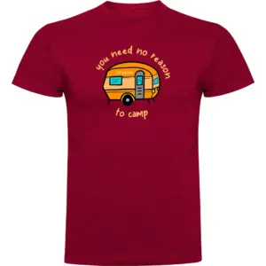 Kruskis You Need No Reason T-shirt Met Korte Mouwen Rood
