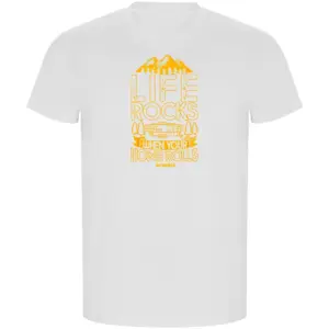 Kruskis Your Home Rolls Eco T-shirt Met Korte Mouwen Wit