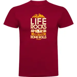 Kruskis Your Home Rolls T-shirt Met Korte Mouwen Rood