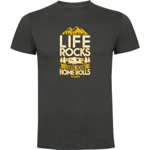 Kruskis Your Home Rolls T-shirt Met Korte Mouwen Grijs