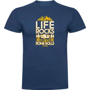 Kruskis Your Home Rolls T-shirt Met Korte Mouwen Blauw