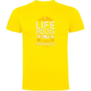Kruskis Your Home Rolls T-shirt Met Korte Mouwen Geel
