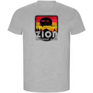 Kruskis Zion Eco T-shirt Met Korte Mouwen Grijs
