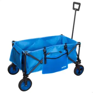 Aktive Opvouwbare Bolderkar 360° Draaibaar Blauw