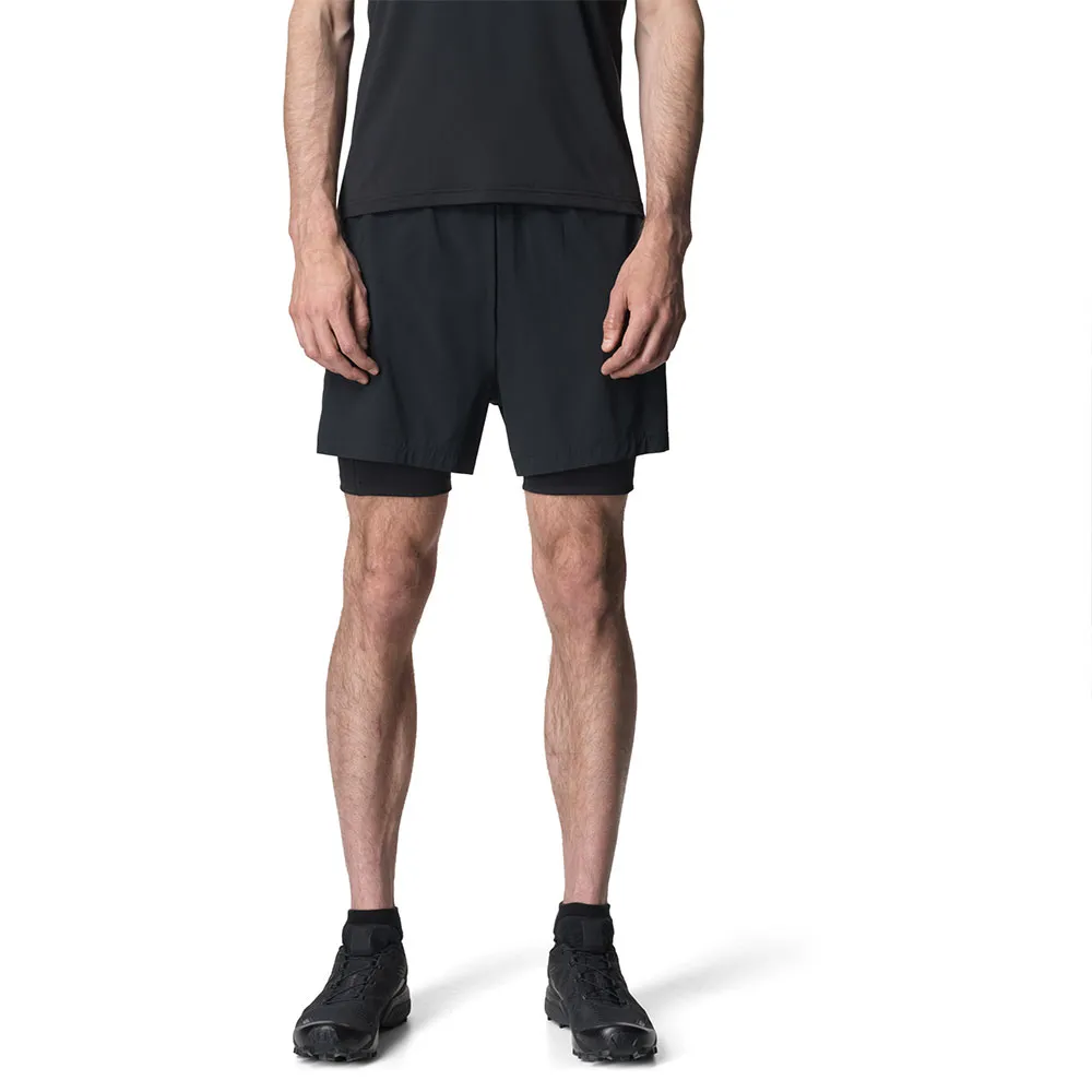 Houdini Pace Trail Korte Broek Zwart