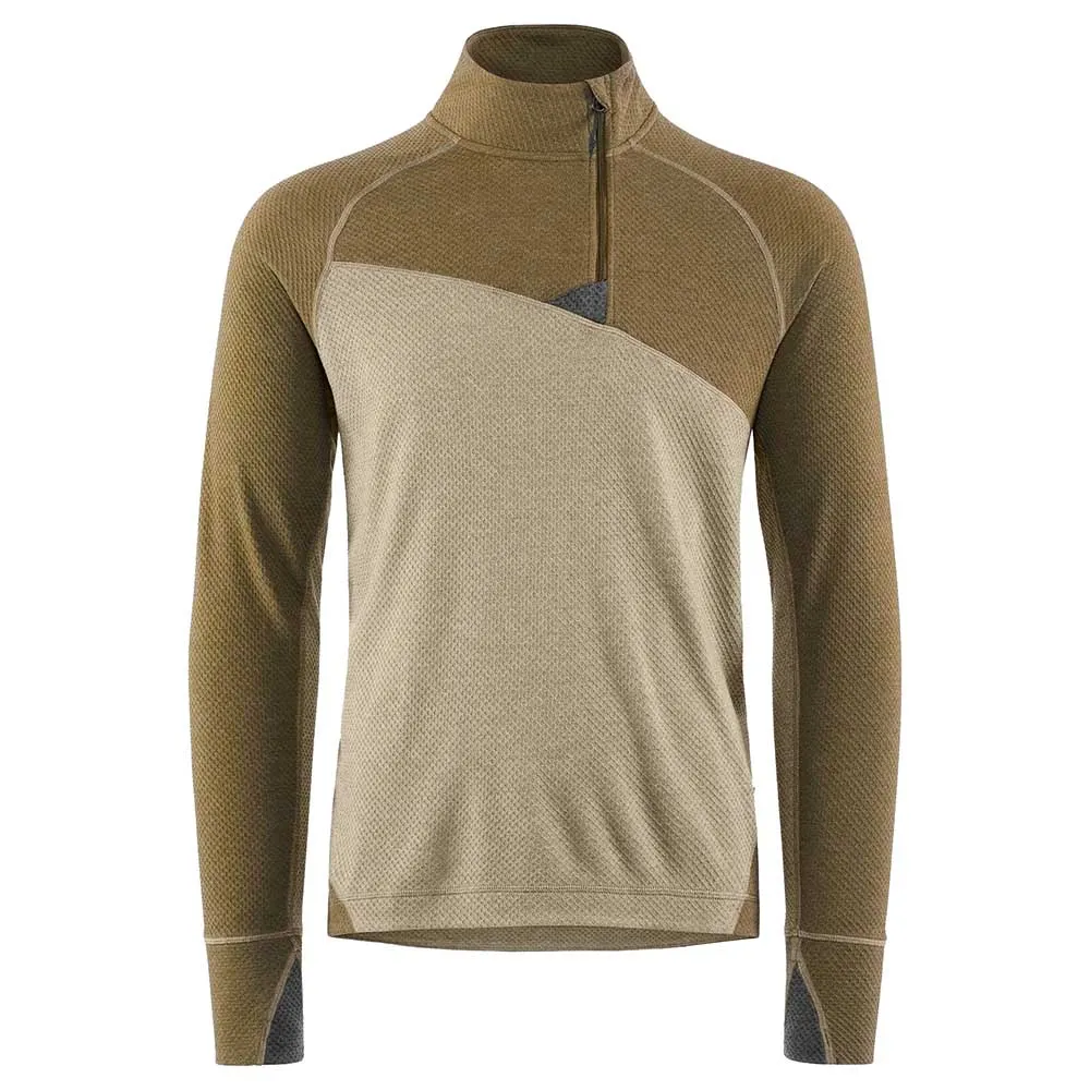 KlÄttermusen Huge Half Zip Trui Zilver