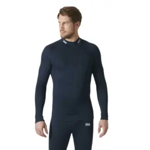 Helly Hansen H1 Pro Seamless Graphene Lange Mouwen Basislaag Blauw