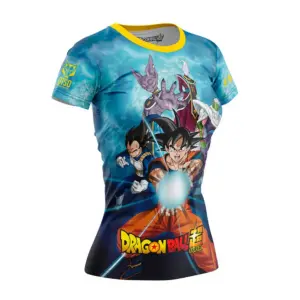 Otso Dragon Ball Super Goku Vegeta T-shirt Met Korte Mouwen Multicolor