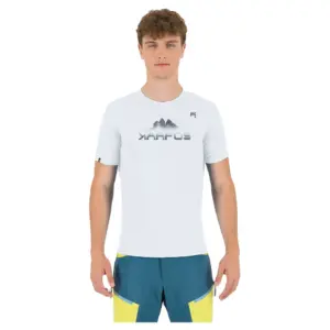 Karpos Loma Evo Print T-shirt Met Korte Mouwen Wit