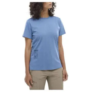 Millet Chamonix Flower T-shirt Met Korte Mouwen Blauw
