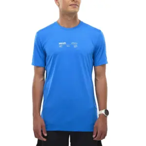 Millet Intense Essential T-shirt Met Korte Mouwen Blauw